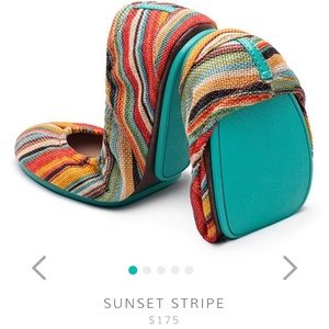 Tieks by Gavrieli Vegan Sunset Stripe